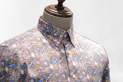 Men’s Printed Cotton Shirt