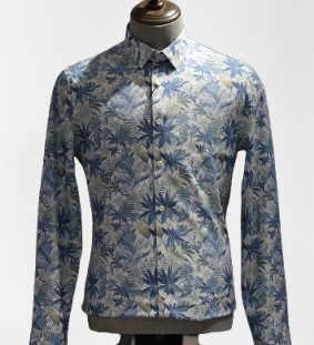 Men’s Printed Cotton Shirt