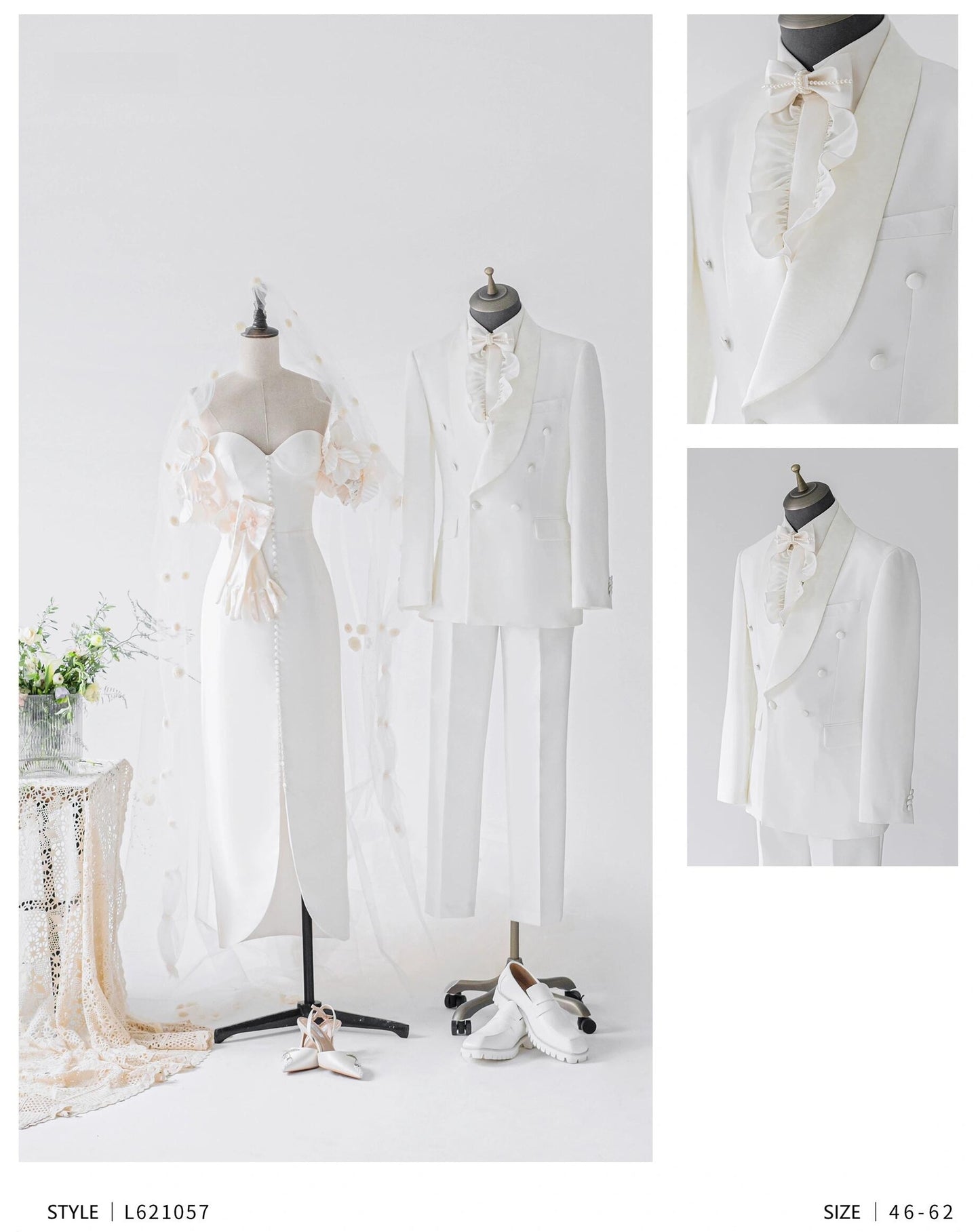 Luxury Wedding Suits & Tuxedos for Grooms | LDW025 Series