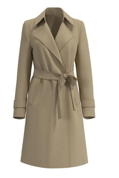 Women's Belted Trench Coat